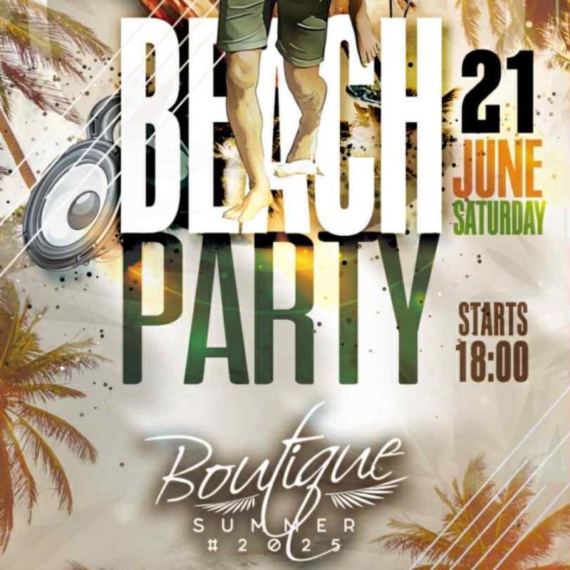 Beach Party - Boutique Summer at Boutique Summer Club
