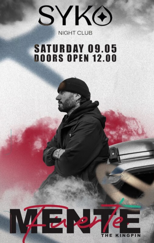 Αφίσα για το Event: Syko - Mente Fuerte