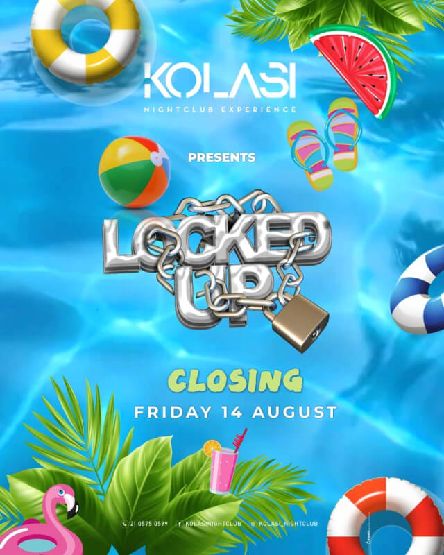 Αφίσα για το Event: Locked Up - Kolasi
