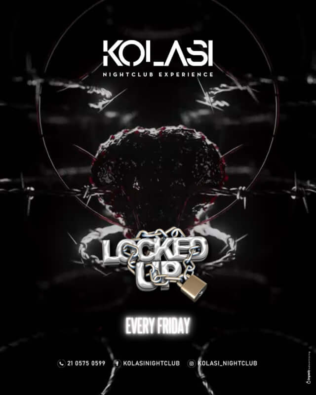 Αφίσα για το Event: Locked Up - Kolasi Nightclub 